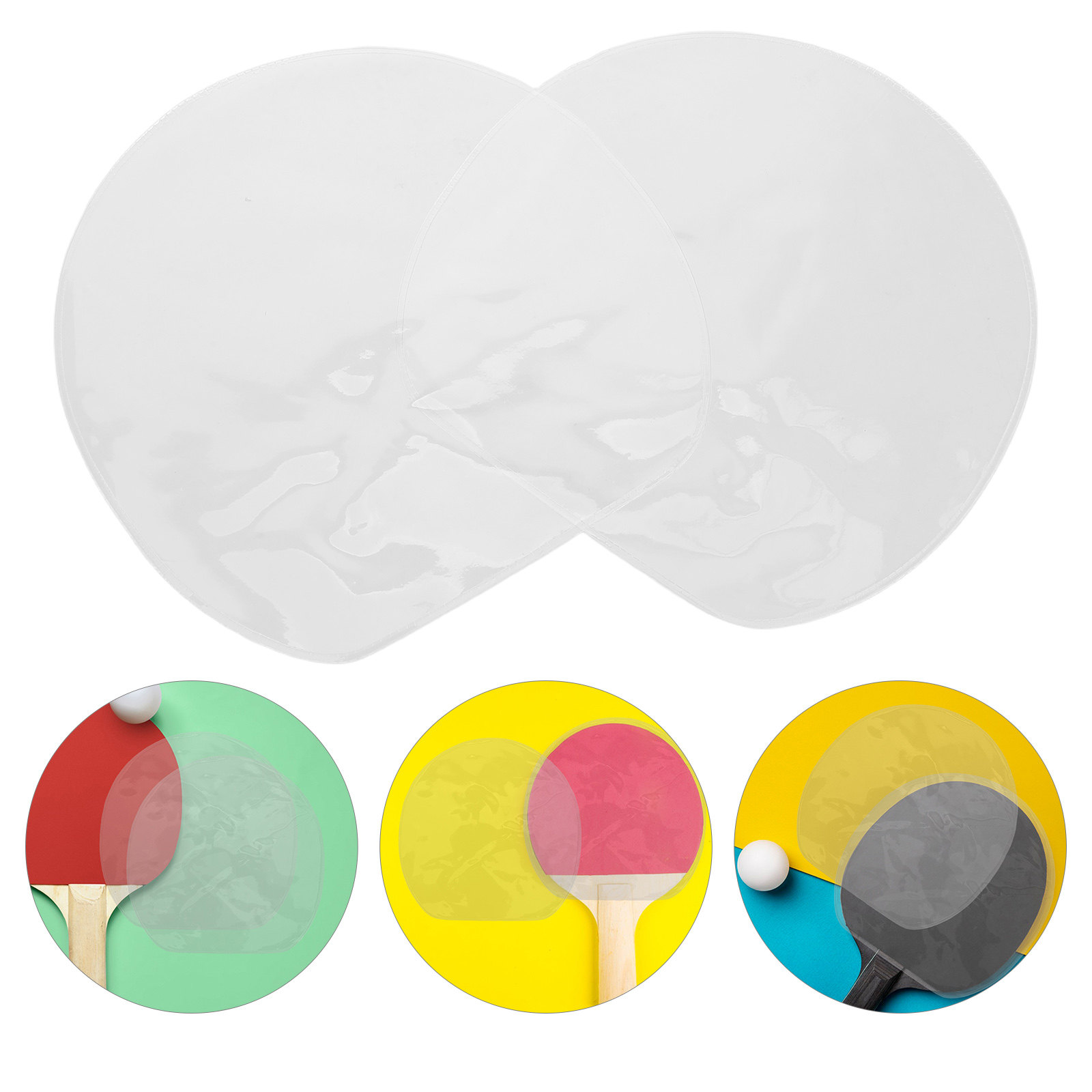Table Tennis Protective Cover - 10Pcs Table Tennis Racket Protective Film