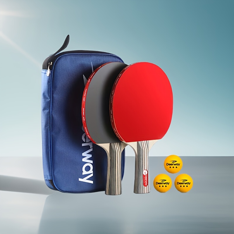Table Tennis Post - 2 Professional Table Tennis Racket Sets,