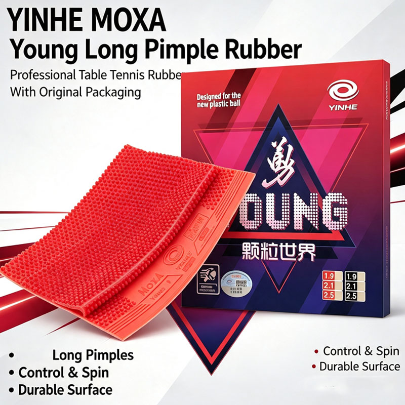 Table Tennis How To Play - Original YINHE YOUNG Long Pips‑Out Table