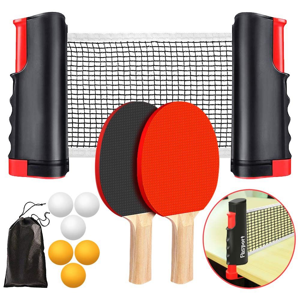 Retractable Net Ping Pong Net  - Table Tennis Dimension 评论和价格