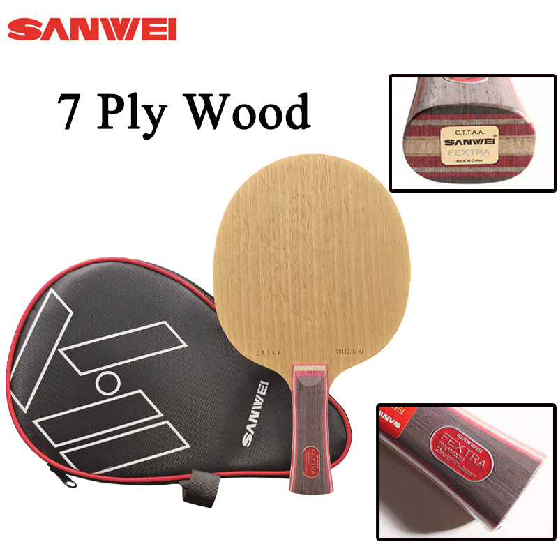 New SANWEI FEXTRA 7 Table Tenn - Table Tennis Racket 评论和价格