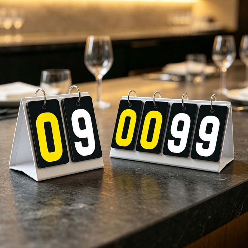 Manual Scoring Board for Cue S - Table Tennis Scoreboard 评论和价格