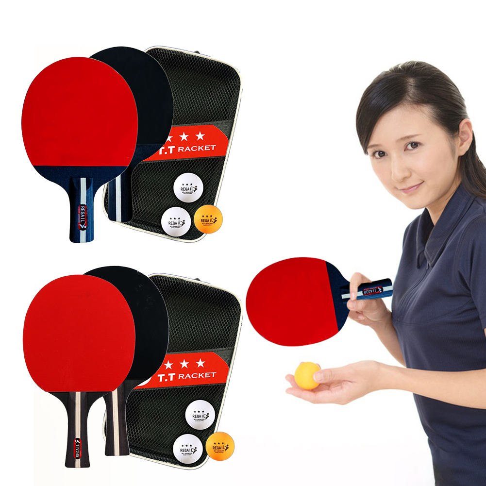 Table Tennis Racket 2 Rackets  - Table Tennis Ace 评论和价格