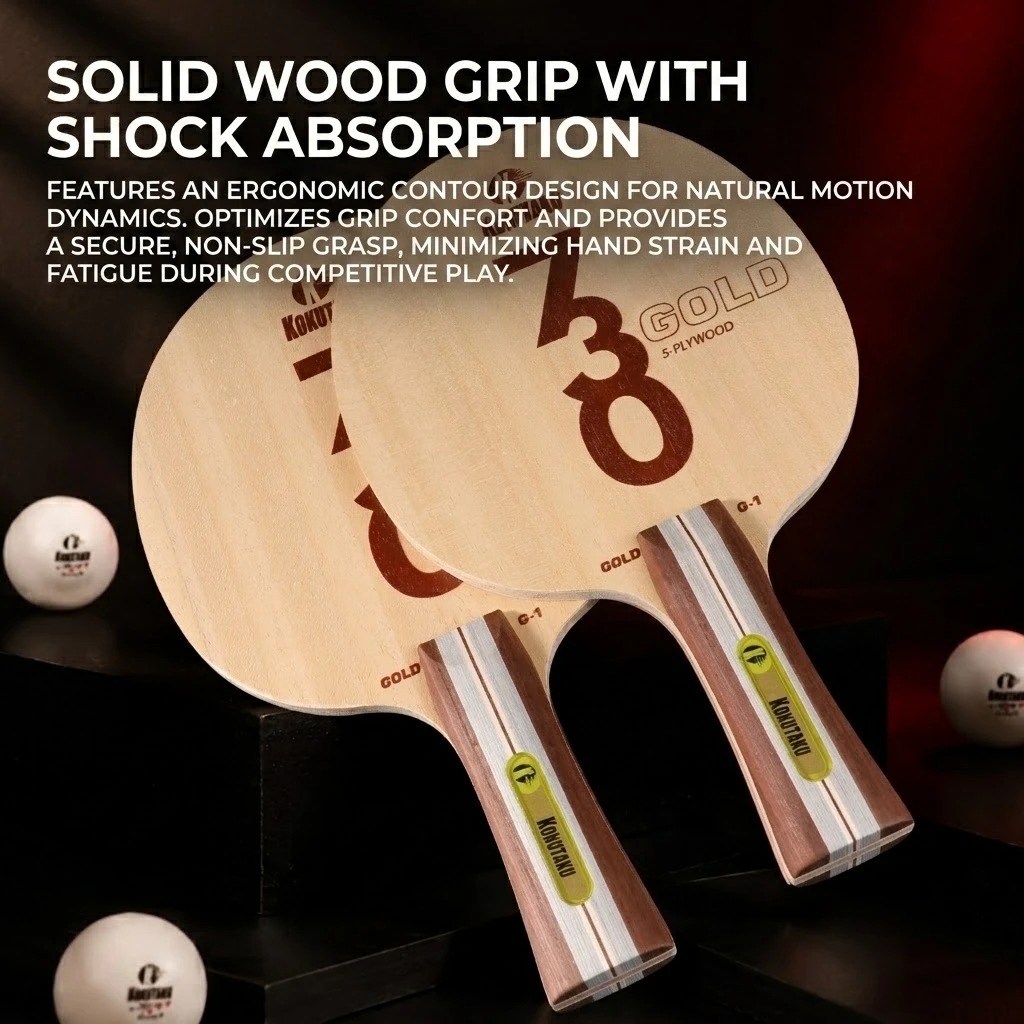 Kokutaku Table Tennis Blade FL - Table Tennis Racket 评论和价格