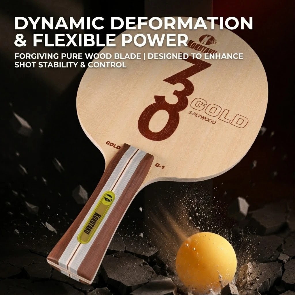 Kokutaku Table Tennis Blade FL - Table Tennis Racket 评论和价格