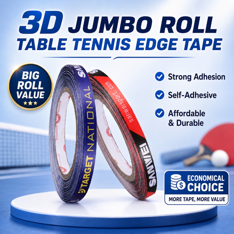 Original Sanwei 1cmx25M Silk f - Table Tennis Protective Cover 评论和价格