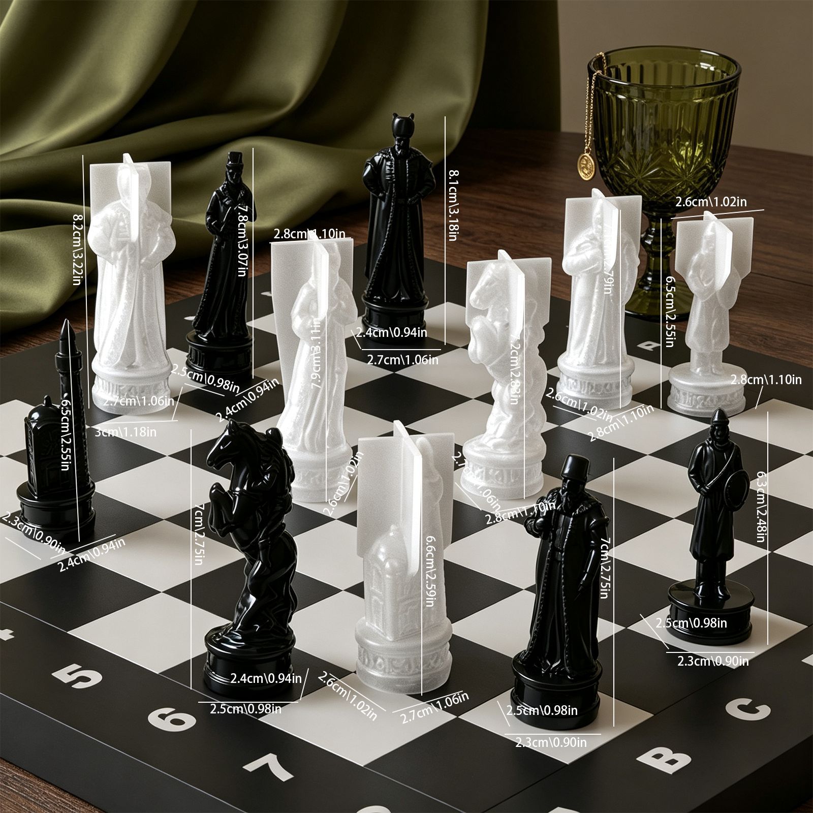3D Vintage European Chess Piec - Table Tennis European Championship 评论和价格