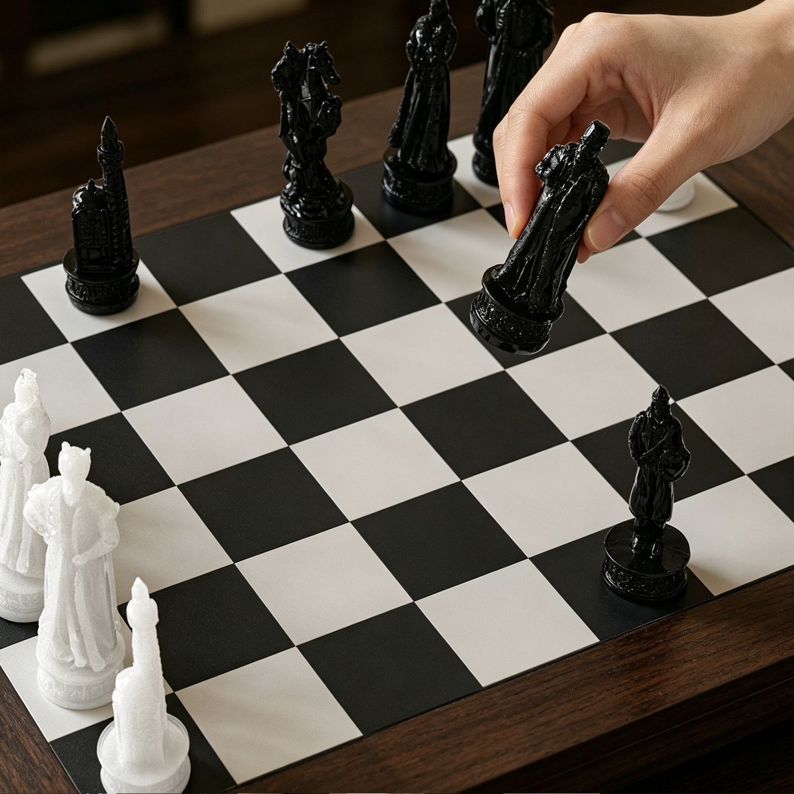 3D Vintage European Chess Piec - Table Tennis European Championship 评论和价格