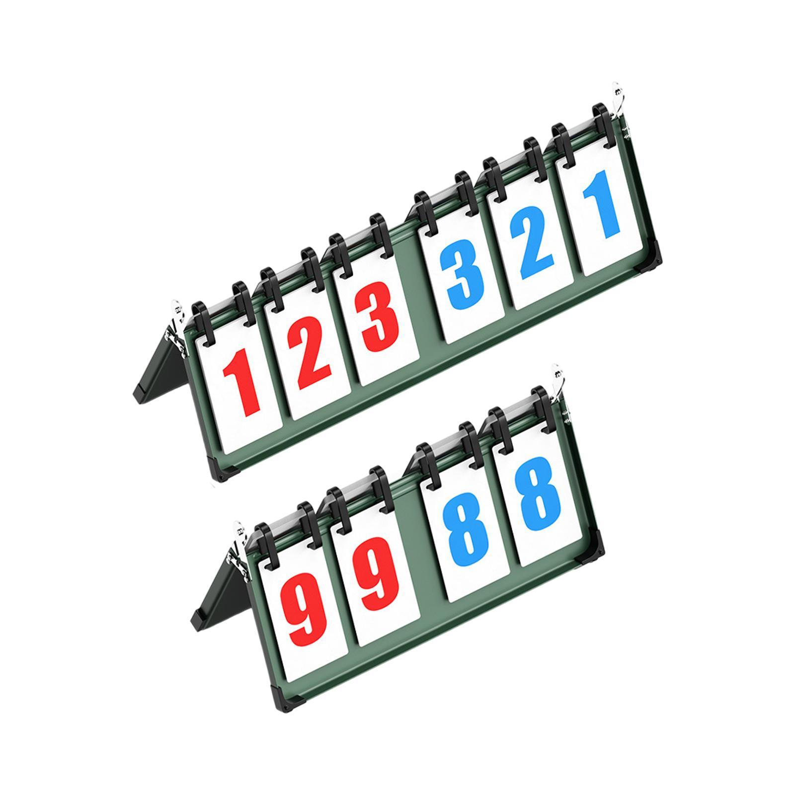 Team Flip Score Board Portable - Table Tennis Scoreboard 评论和价格