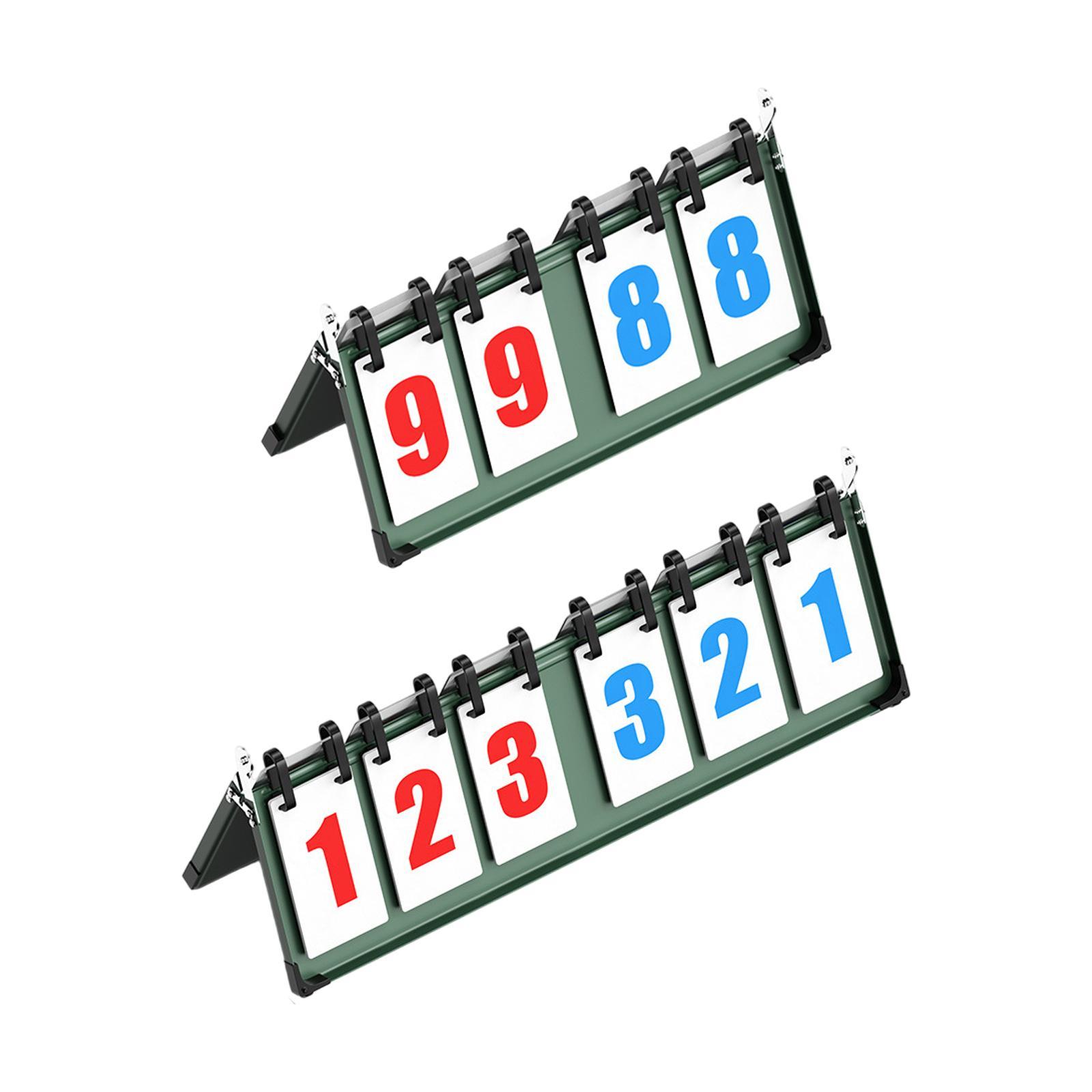 Team Flip Score Board Portable - Table Tennis Scoreboard 评论和价格