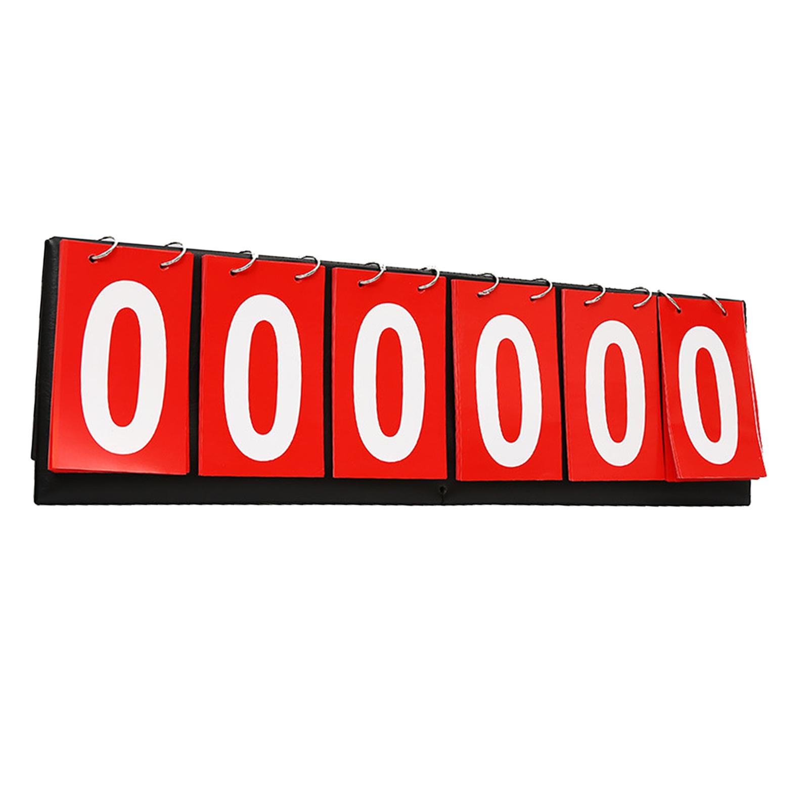 6- table scoreboard, portable  - Table Tennis Scoreboard 评论和价格