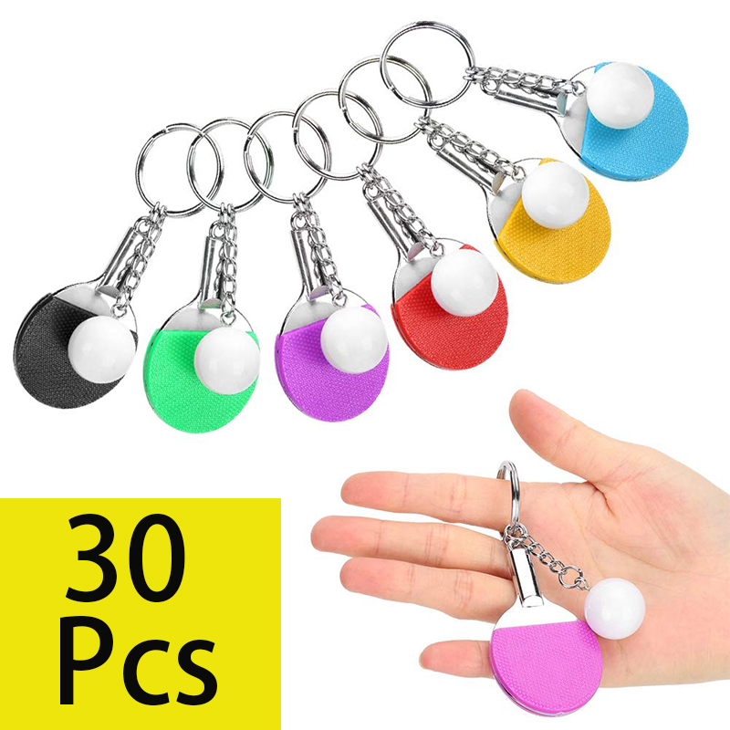 30Pcs Mini Table Tennis Racket - Table Tennis Ace 评论和价格