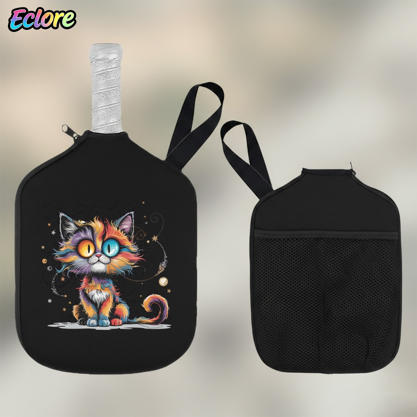 Galaxy Star Cat Pickleball Pad - Table Tennis Racket 评论和价格