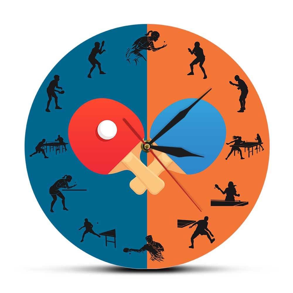 Pingpong Game Player Silhouett - Table Tennis Dimension 评论和价格